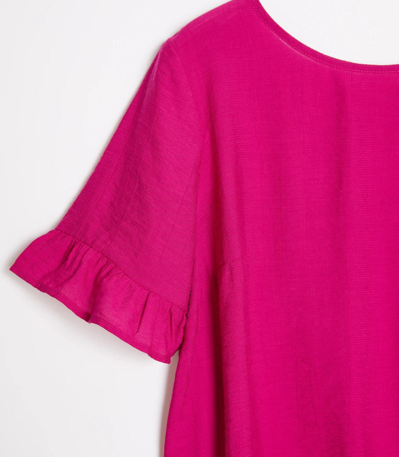 Viscose Frill Hem Ruffle Top | Target Australia