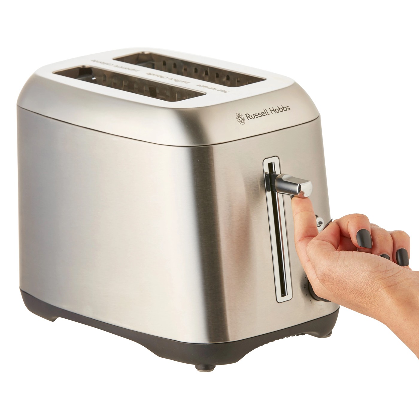 Russell Hobbs Carlton 2 Slice Toaster - Brushed 2 of 6