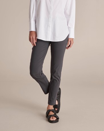 Carrie Skinny Ankle Length Bengaline Pants - Preview