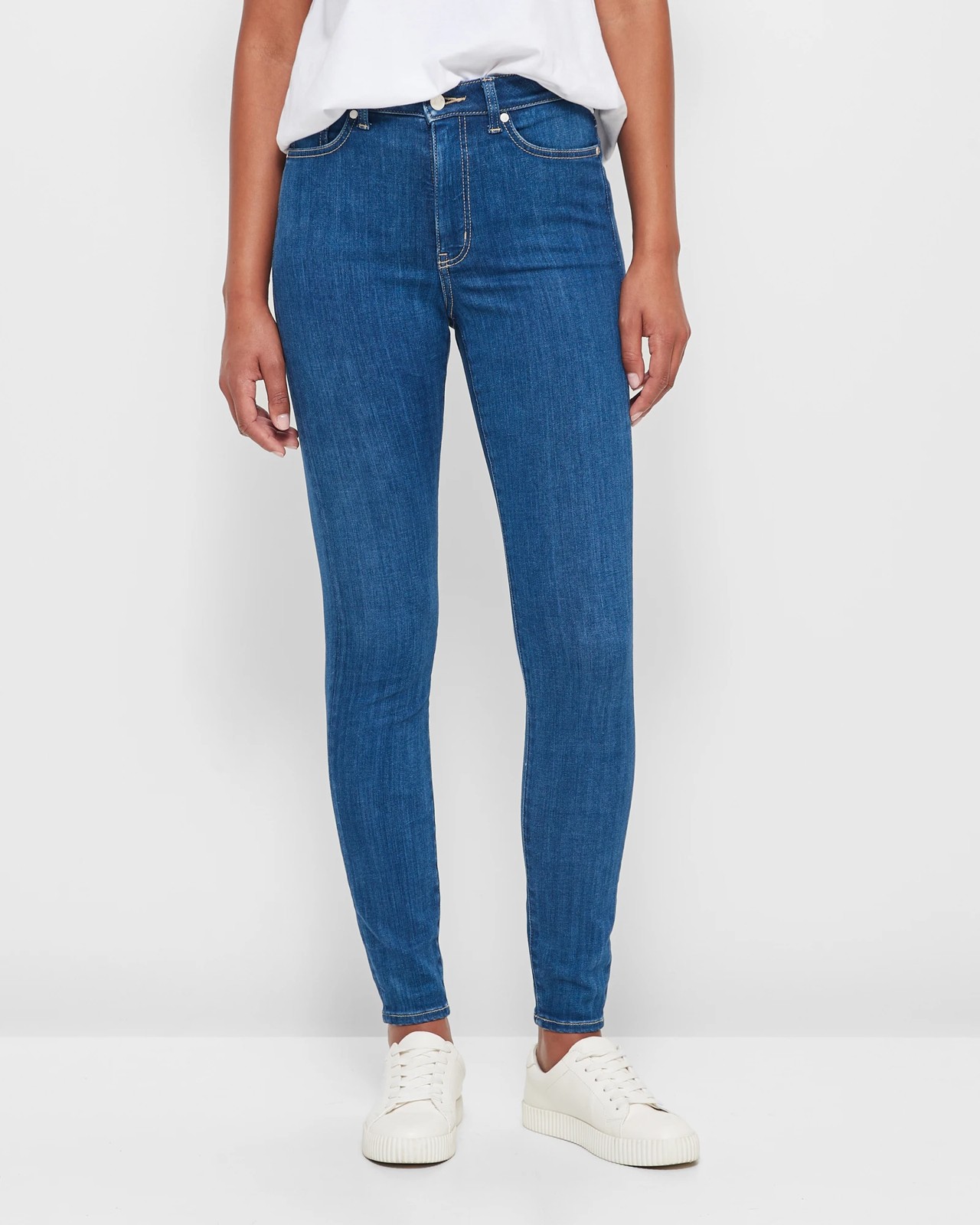 Skinny High Rise Full Length Jeans - Shape Your Body | Target Australia