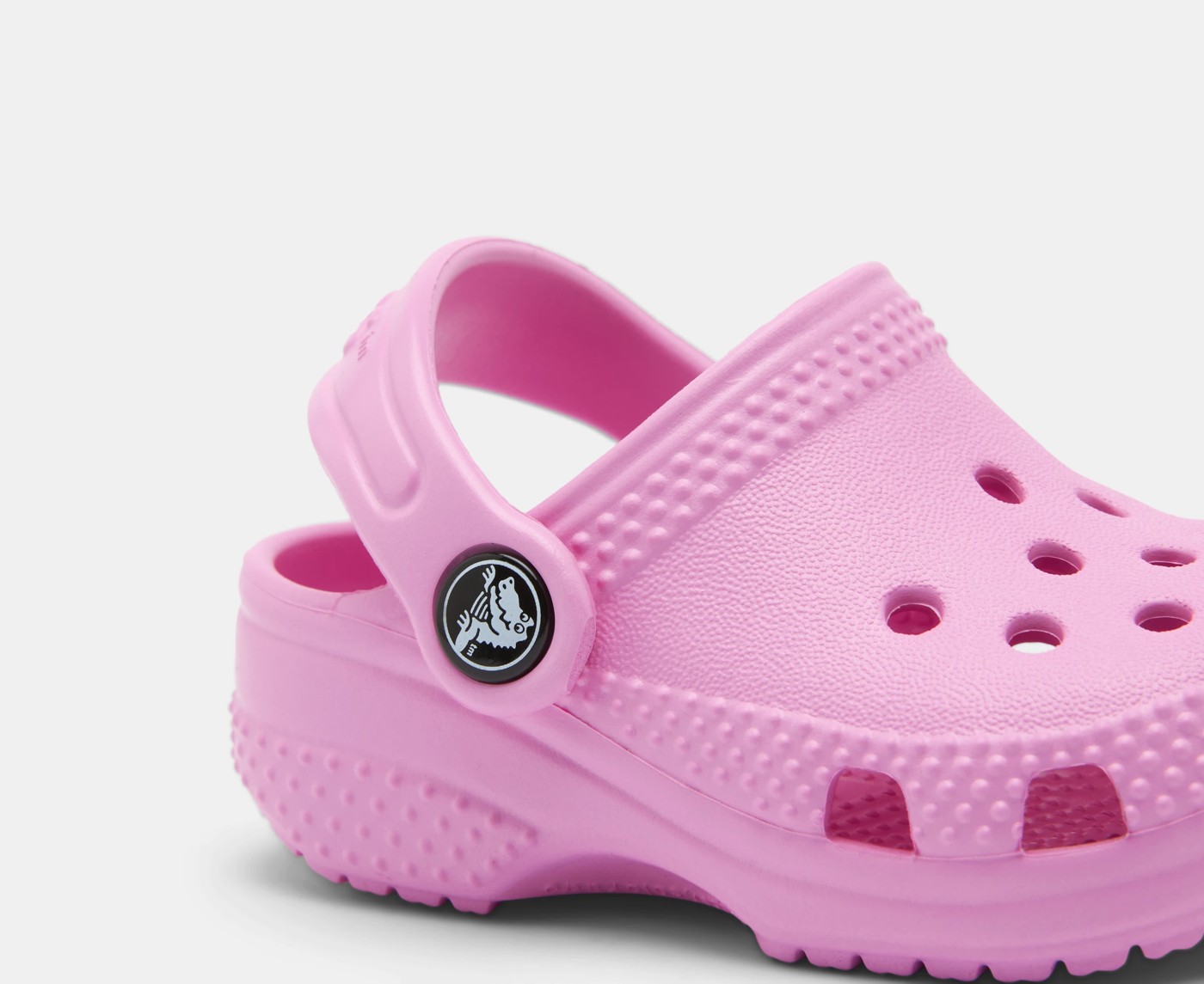 Crocs Baby Littles™ Clogs - Pink Taffy 3 of 5