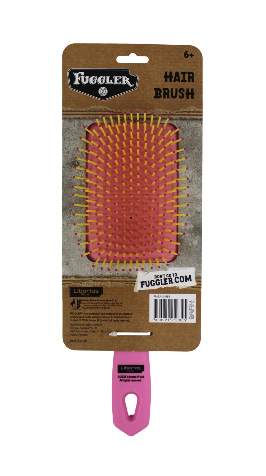 Fuggler Paddle Hairbrush - Pink 4 of 4