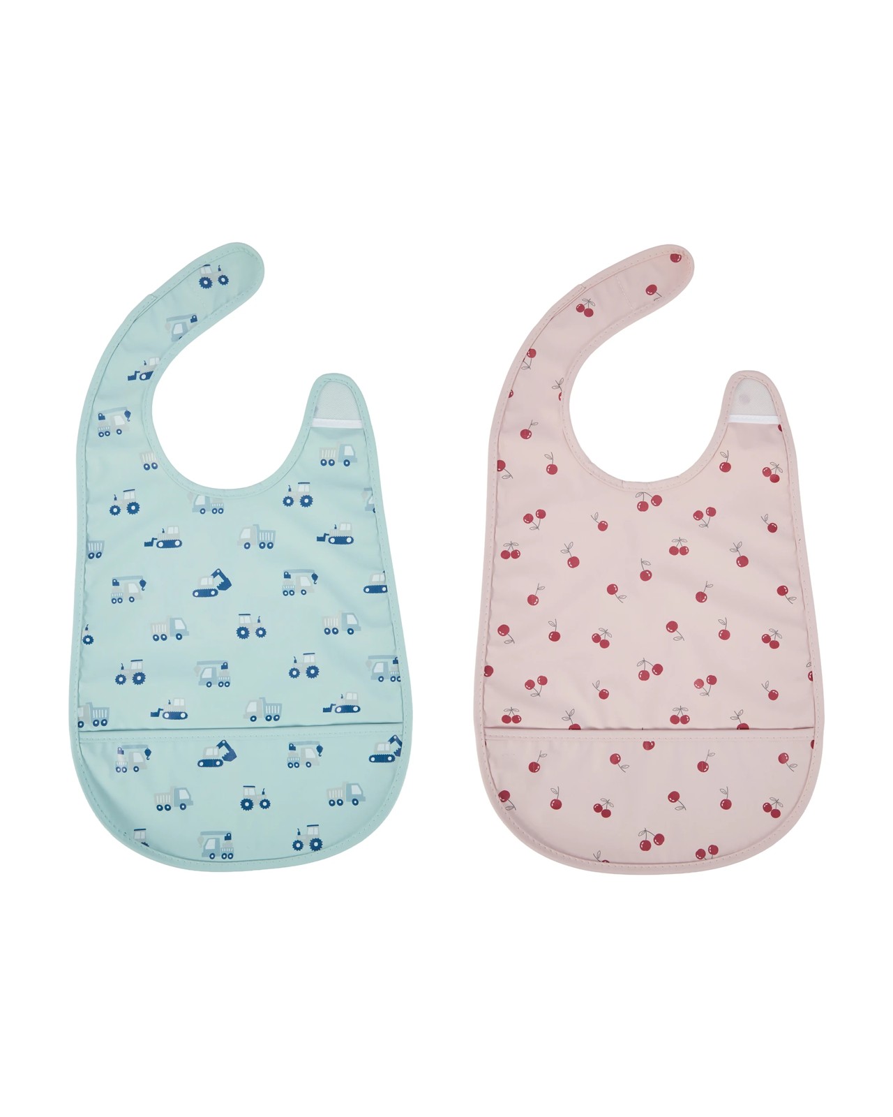 2 Pack Food Catching Bibs - Assorted 3 of 5