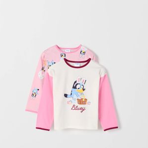 Easter Bluey Australian Cotton 2 Pack Long Sleeve T-Shirt product image