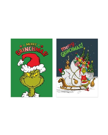Hallmark Christmas Card - Merry Grinchmas