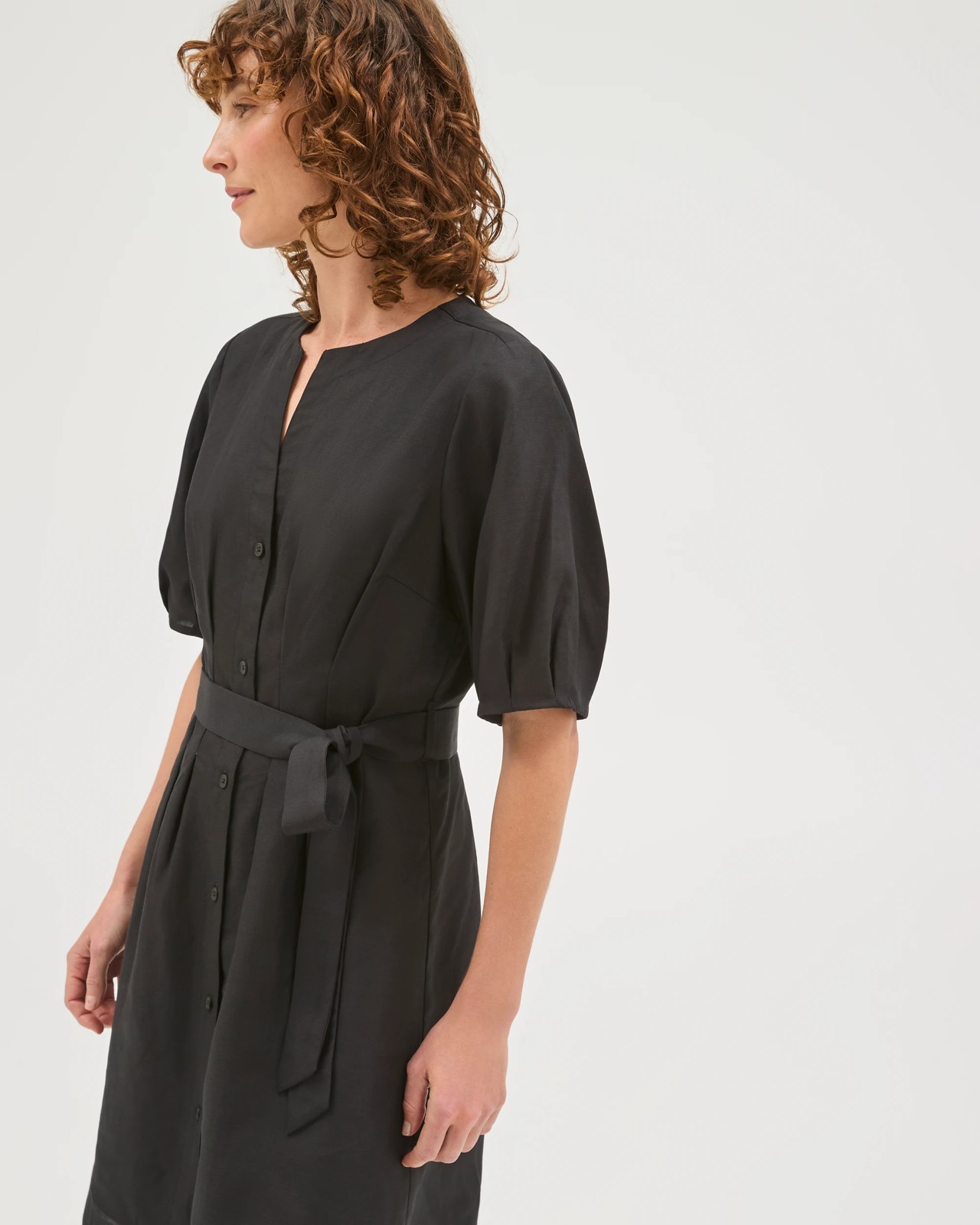 Preview Kylie Seam Mini Dress - Black 3 of 5