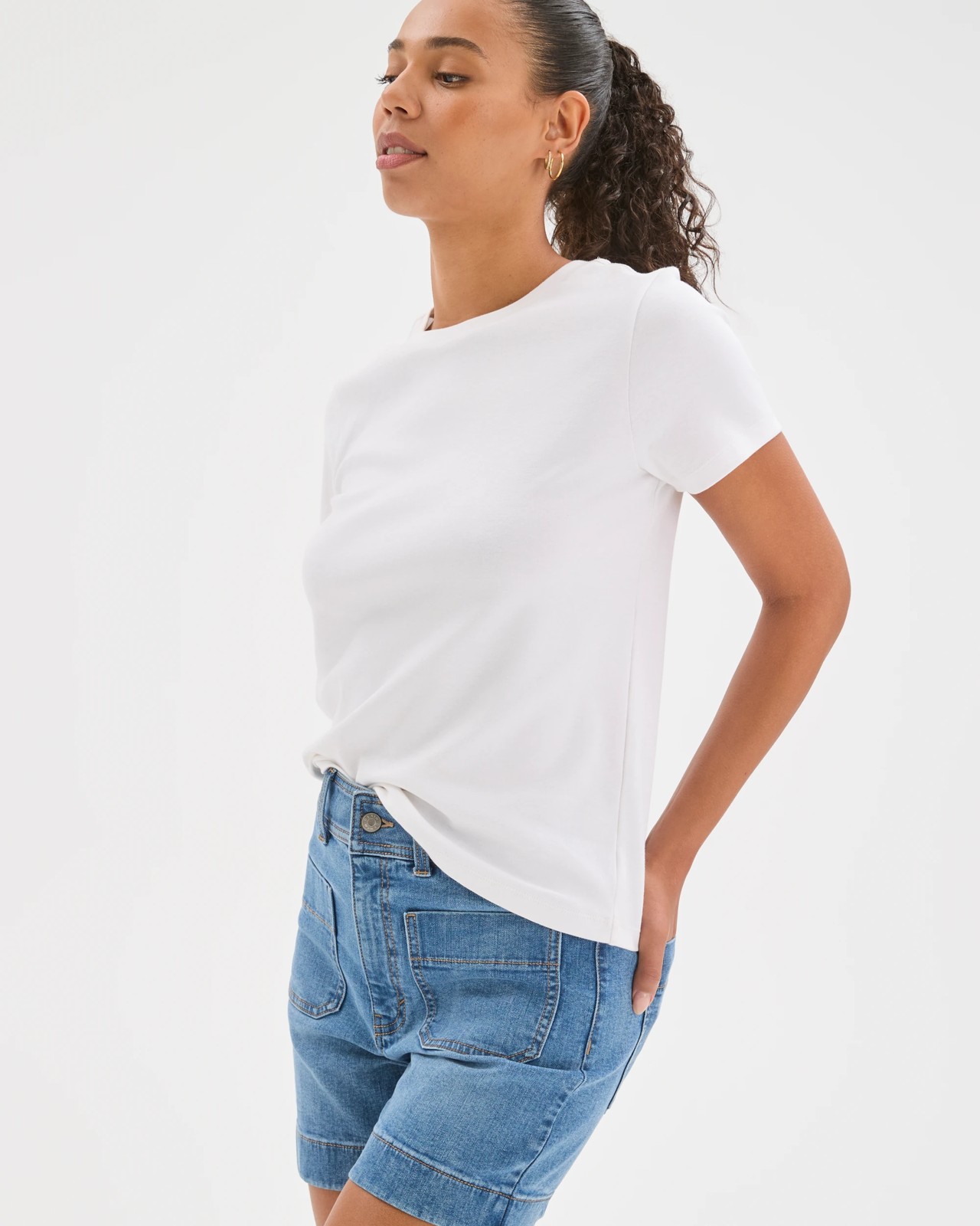 Mila Denim Shorts 5 of 6
