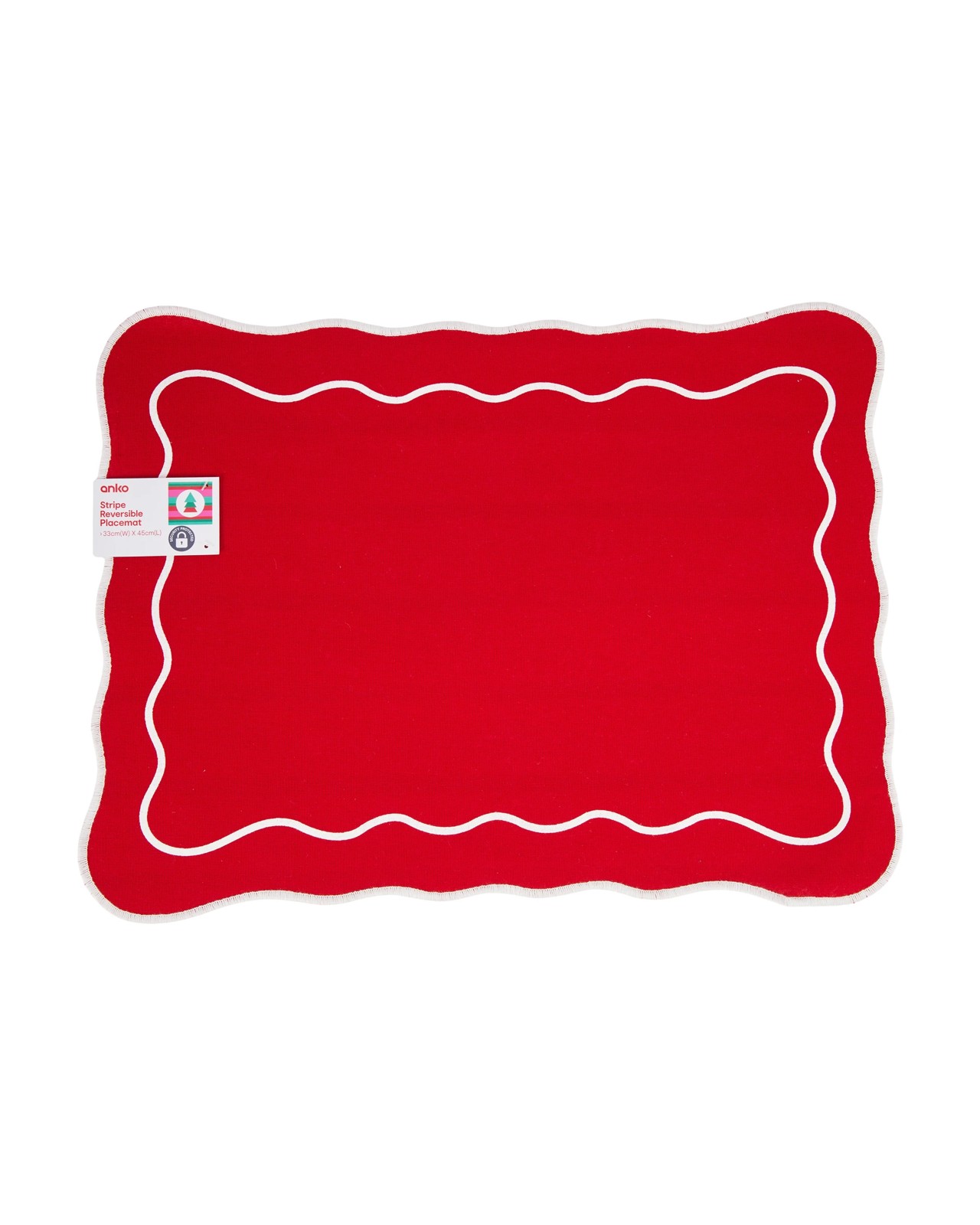 Anko Stripe Reversible Placemat 3 of 3