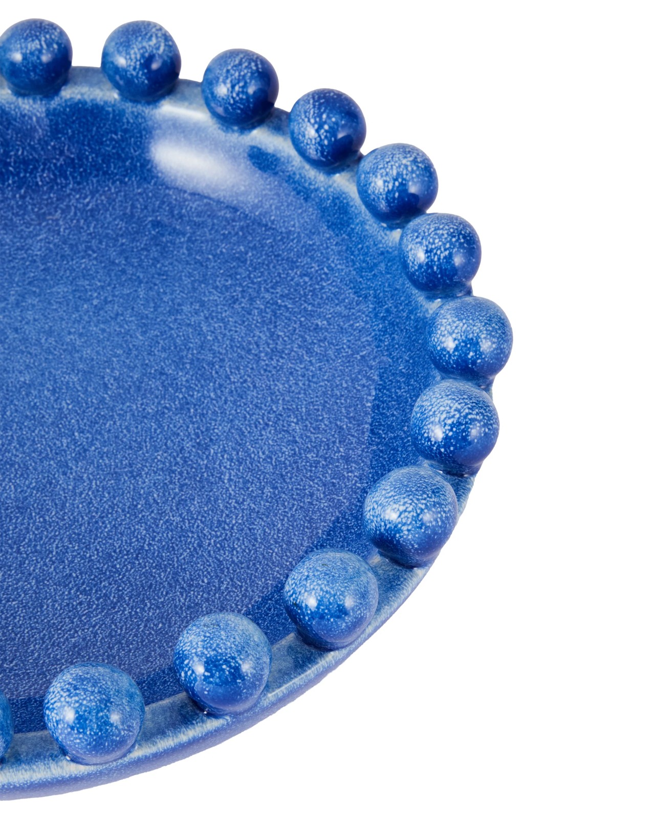 Anko Blue Beaded Edge Decor Bowl 3 of 5