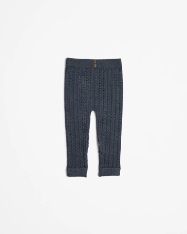 Baby Unisex Cable Leggings