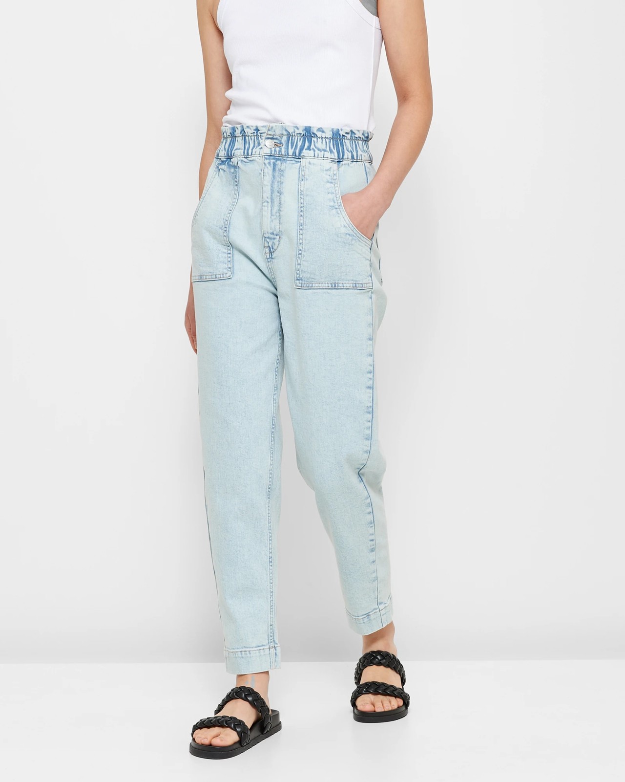 Paper bag jeans hot sale target