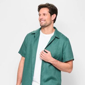 European Linen Short Sleeve Shirt