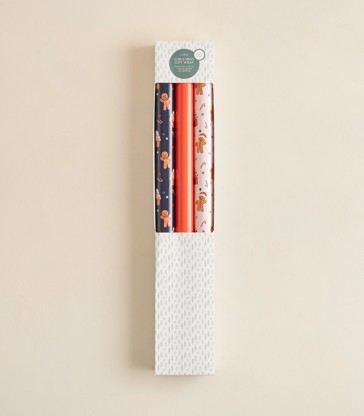 Christmas Gift Wrap - 3 Pack