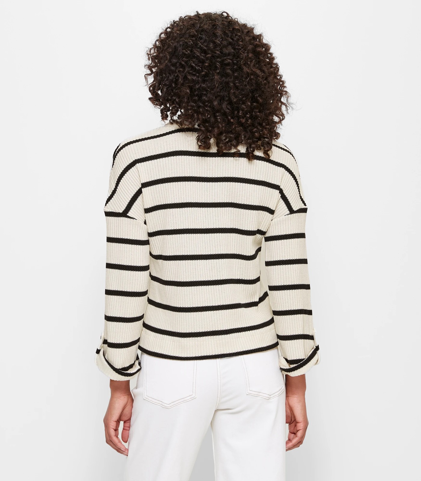 Long Sleeve Cropped Knit Jumper 4 of 5