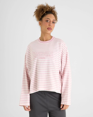 Lonsdale London Boyfriend Long Sleeve T-Shirt