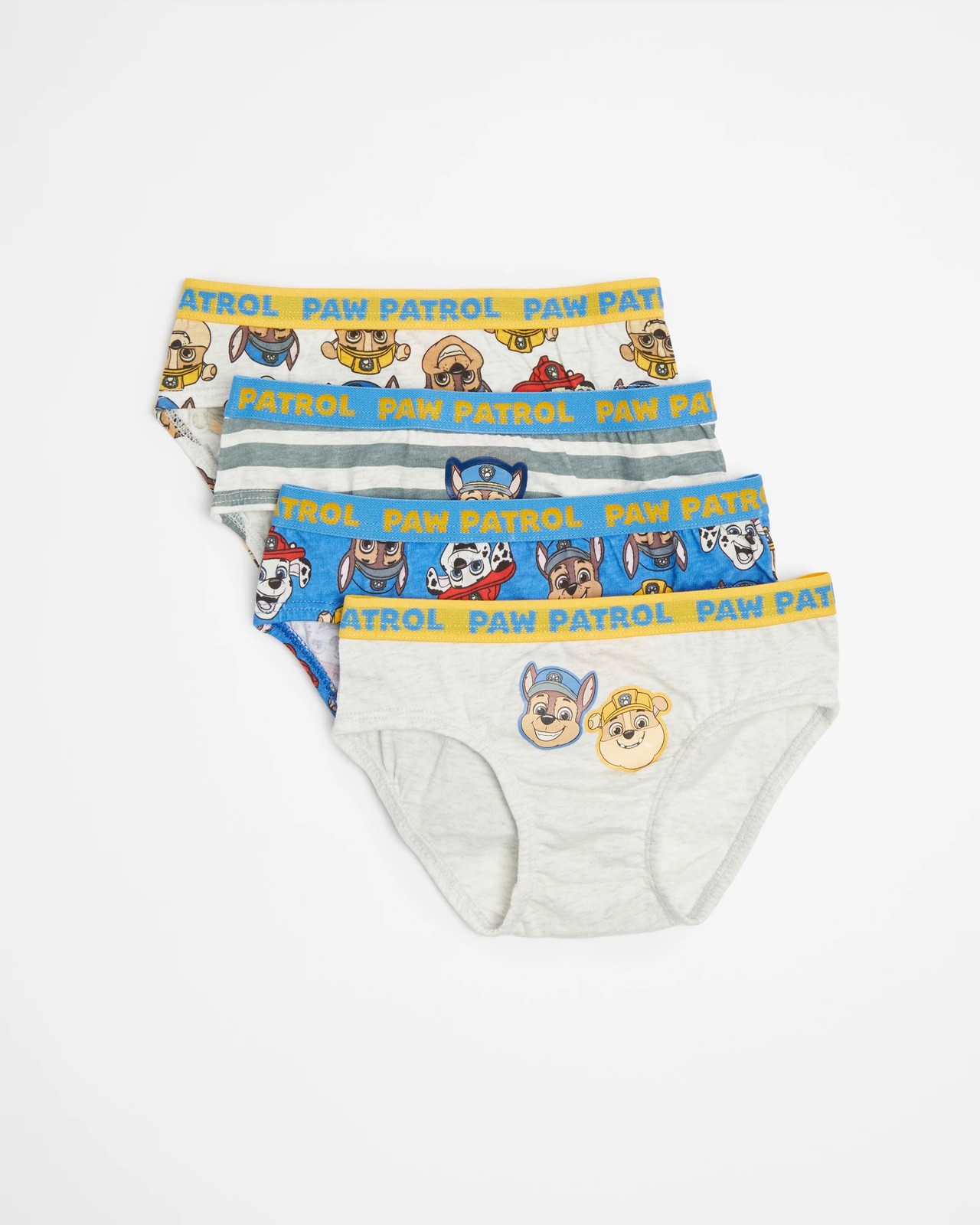 Paw Patrol Boys 4 Pack Briefs