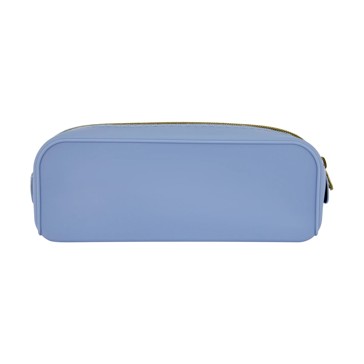 Silicone Barrel Pencil Case, Blue - Anko