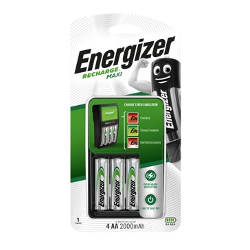Energizer Recharge Maxi Charger 4 AA