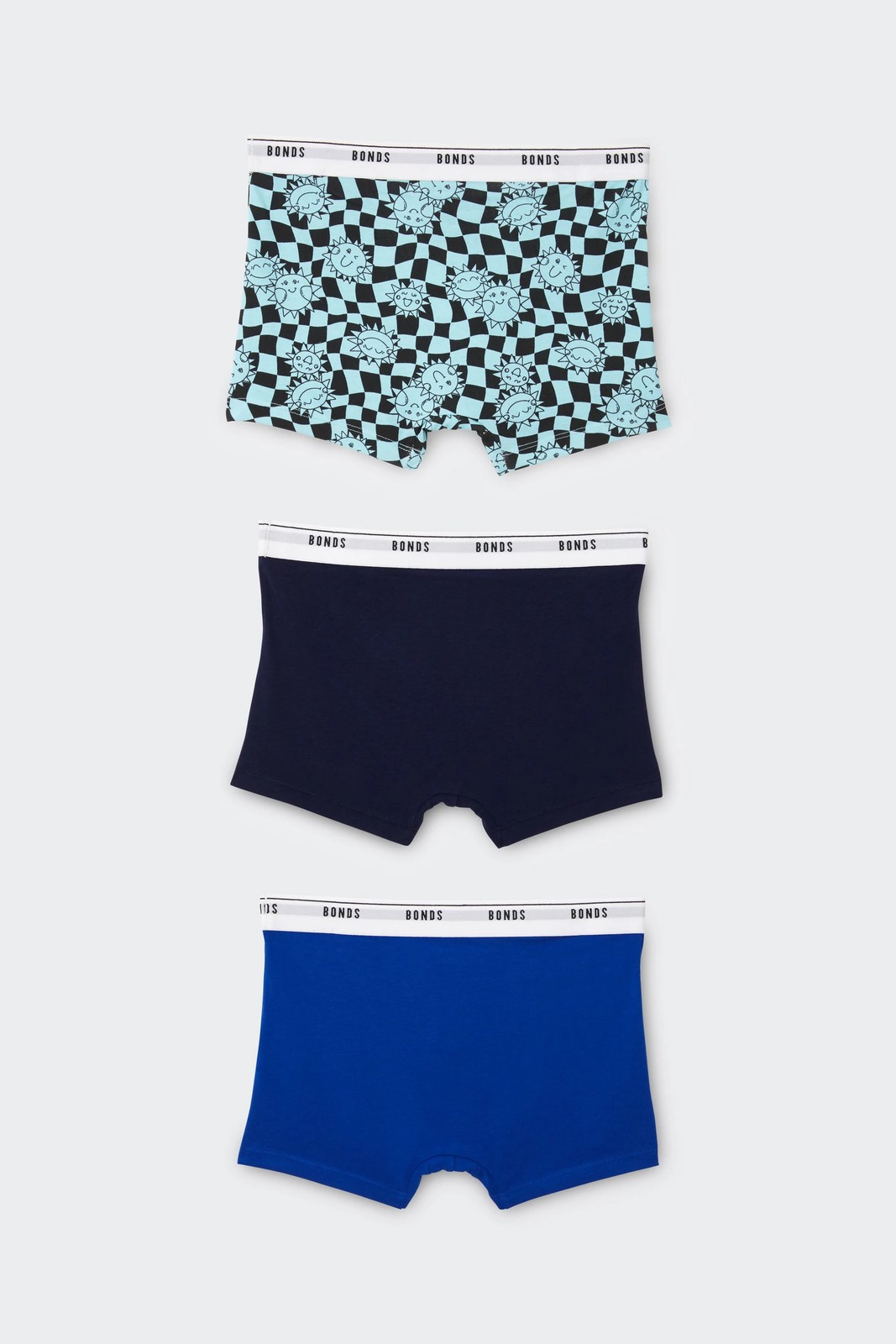 Bonds 3 Pack Boys Hipster Trunks 2 of 3