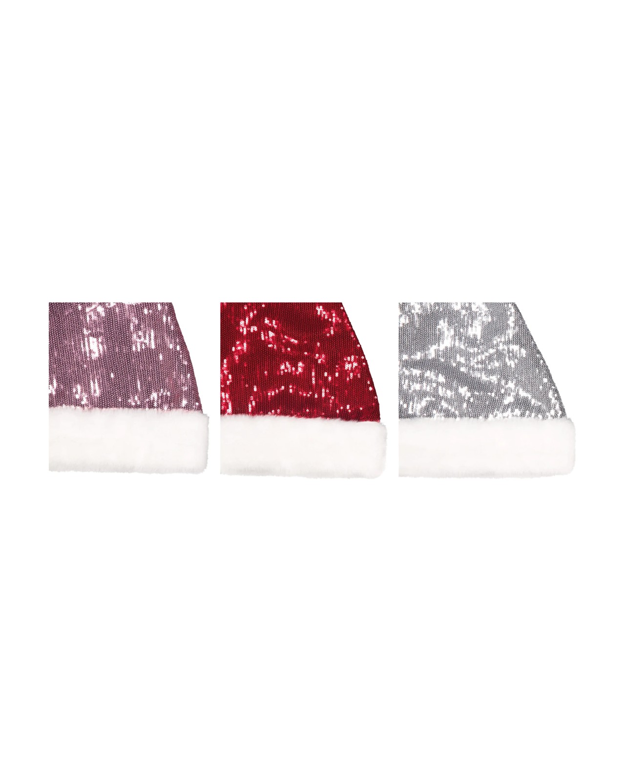 Anko Sequin Santa Hat - Assorted 3 of 4