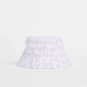 Kids Gingham Seersucker Bucket Hat
