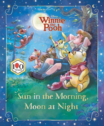 Disney Winnie the Pooh Sun in the Morning Moon at the Night - Book