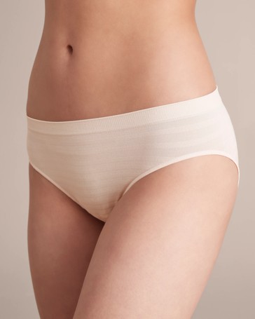 2 Pack Matte and Shine Seamfree Bikini Briefs