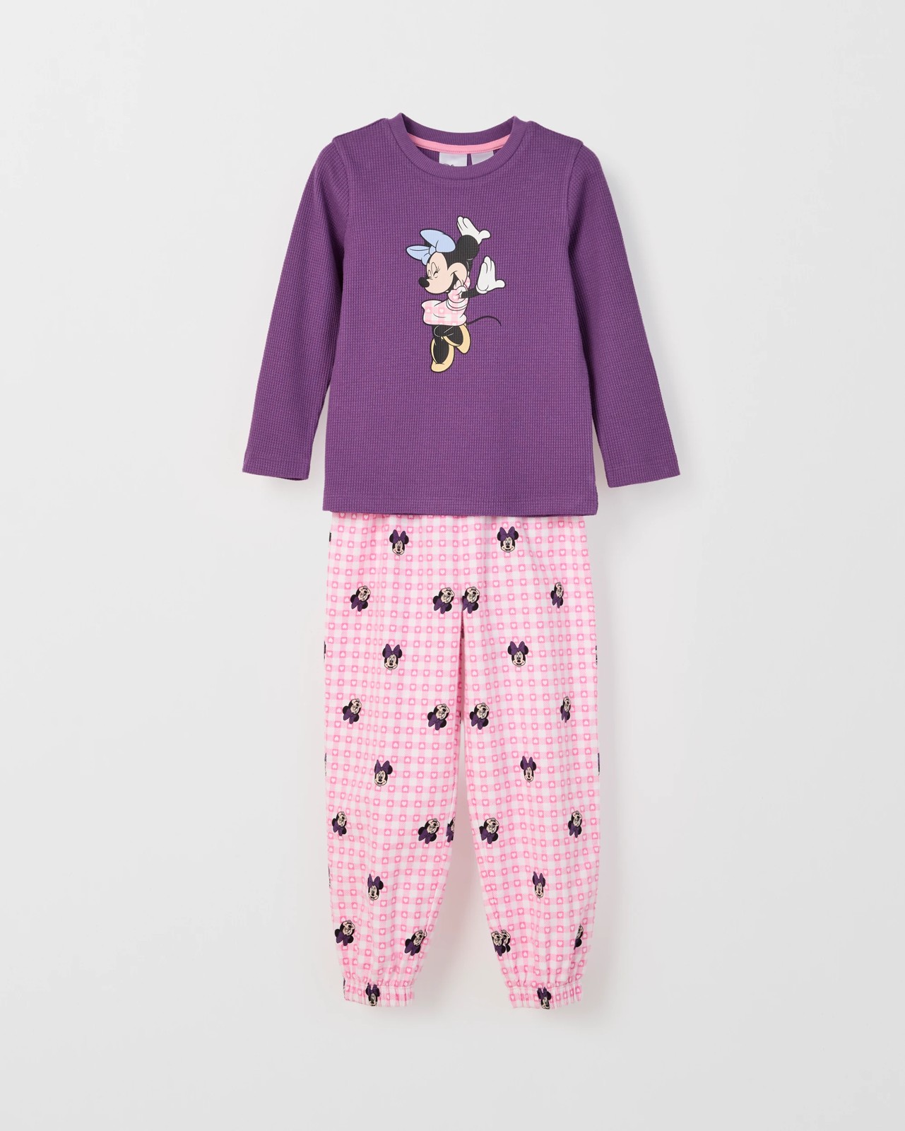Disney Minnie Mouse Australian Cotton Younger Girls Pyjama Set 4 of 6
