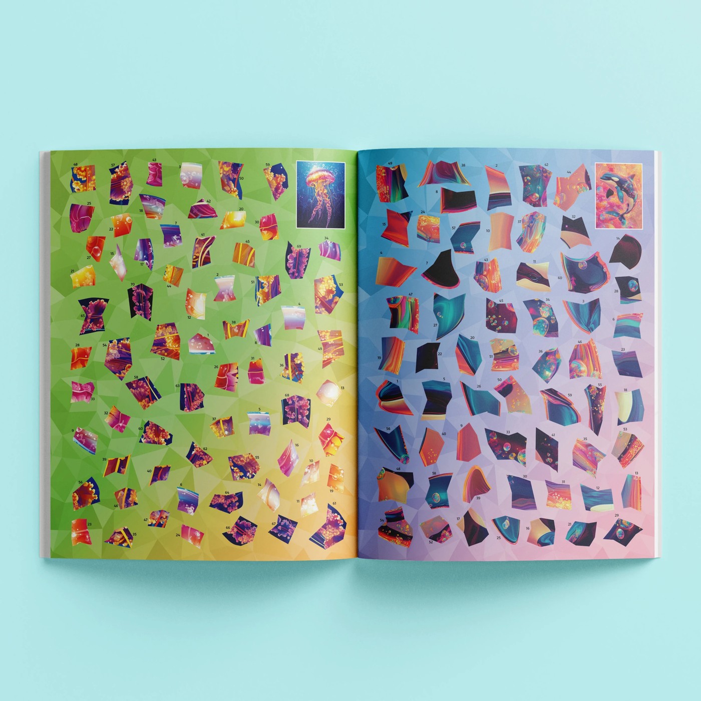 Art Maker Sticker Mosaics Ocean Dreams - Book 4 of 5