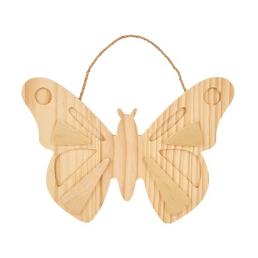 Hanging Wood, Butterfly - Anko
