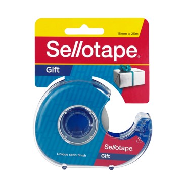 Sellotape Gift Tape Dispenser 18mm x 25m