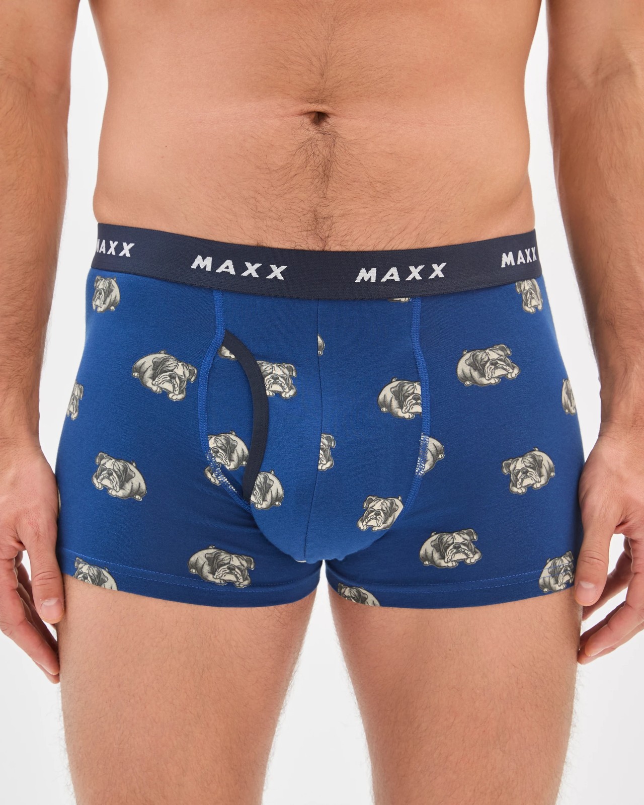 Maxx Australian Cotton Blend 3 Pack Flyfront Trunks 3 of 4