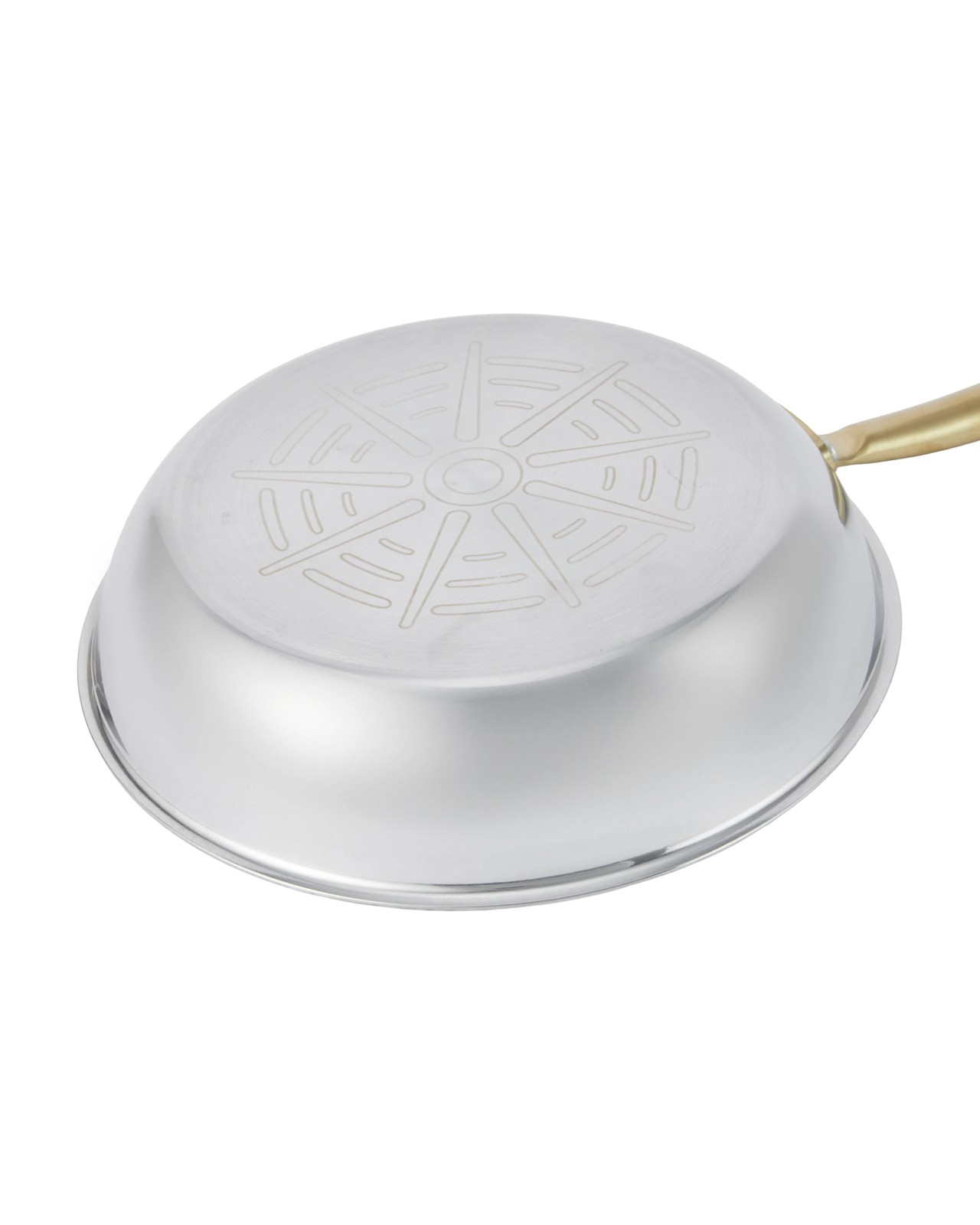 Anko 2 Pack Stainless Steel Tri-Ply Frypans 6 of 6