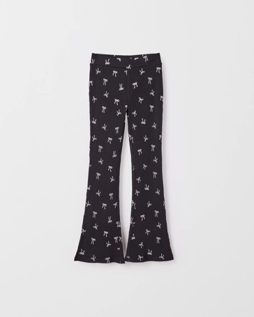 Australian Cotton Rib Flare Leggings