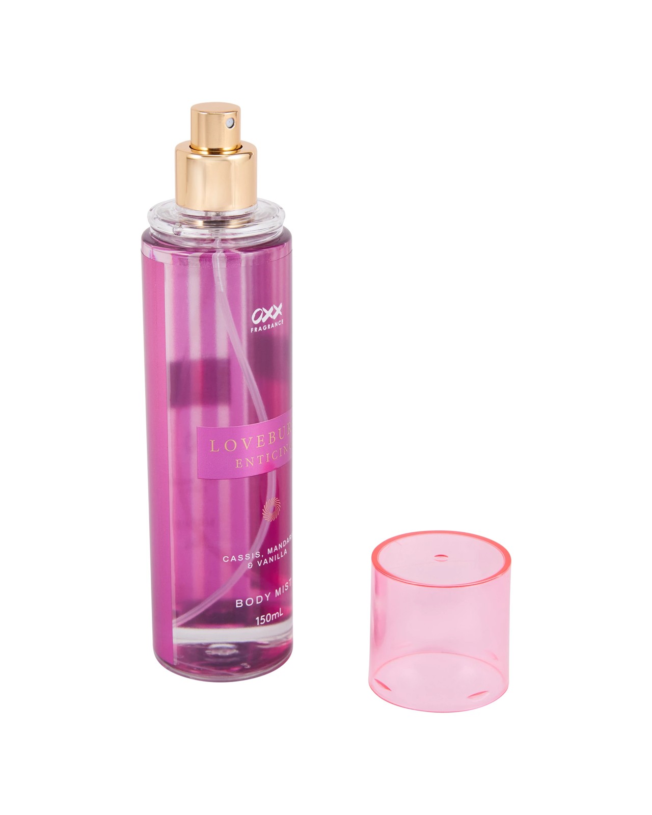 OXX Fragrance Multi Enticing Body Mist 150ml, Cassis- Mandarin and Vanilla 2 of 4