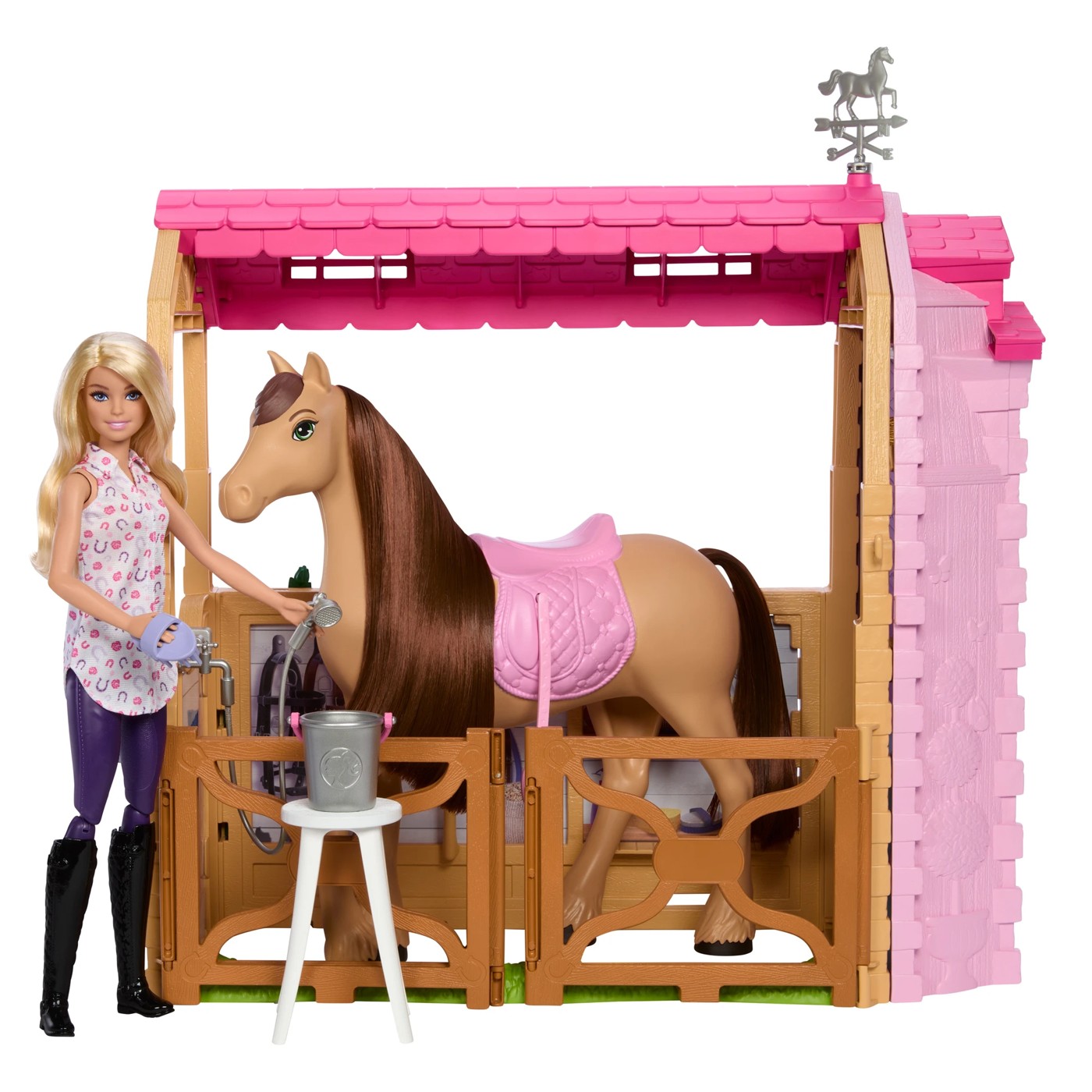 Barbie doll horse stable sale