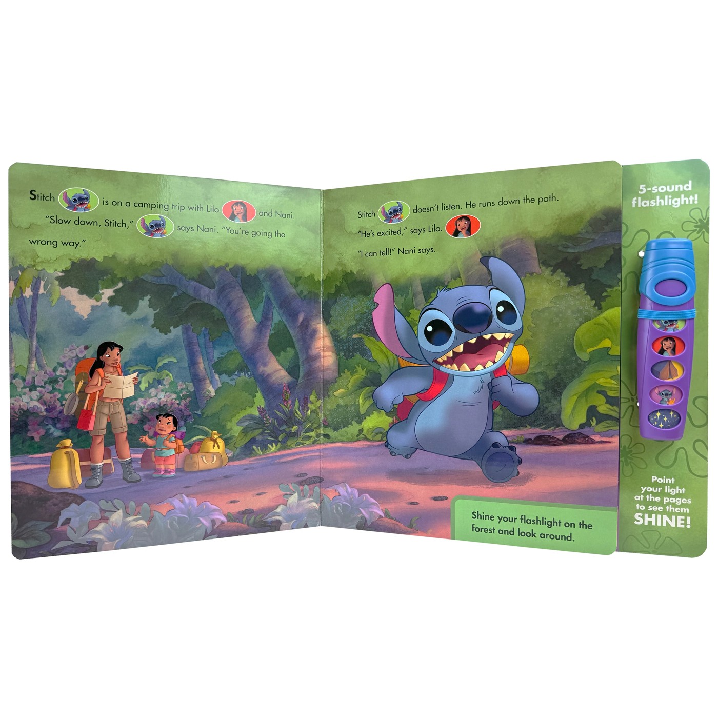 Disney Stitch: Outdoor Adventure Sound Book 3 of 4
