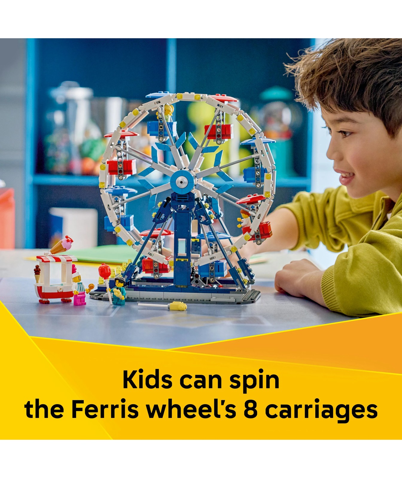 Pre-Order LEGO® Creator 3 in 1 Iconic Ferris Wheel 31389 3 of 5