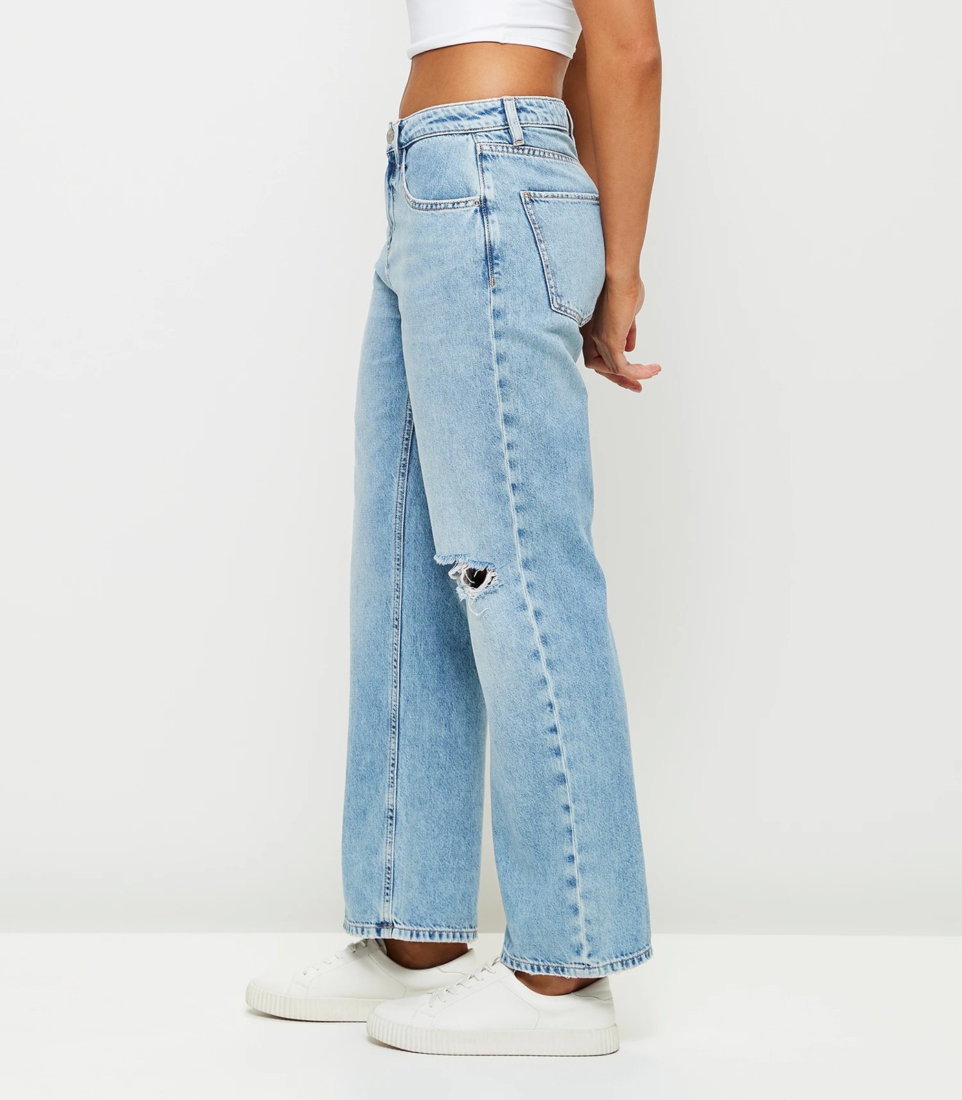 Lily Loves Low Rise Baggy Leg Denim Jeans | Target Australia