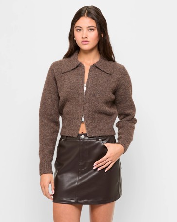 Zip Through Cardigan - Lily Loves