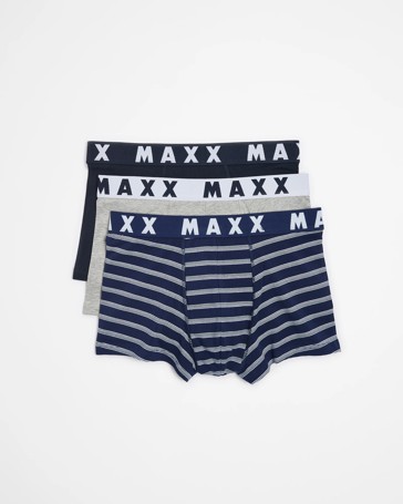 3 Pack Maxx Hipster Trunks
