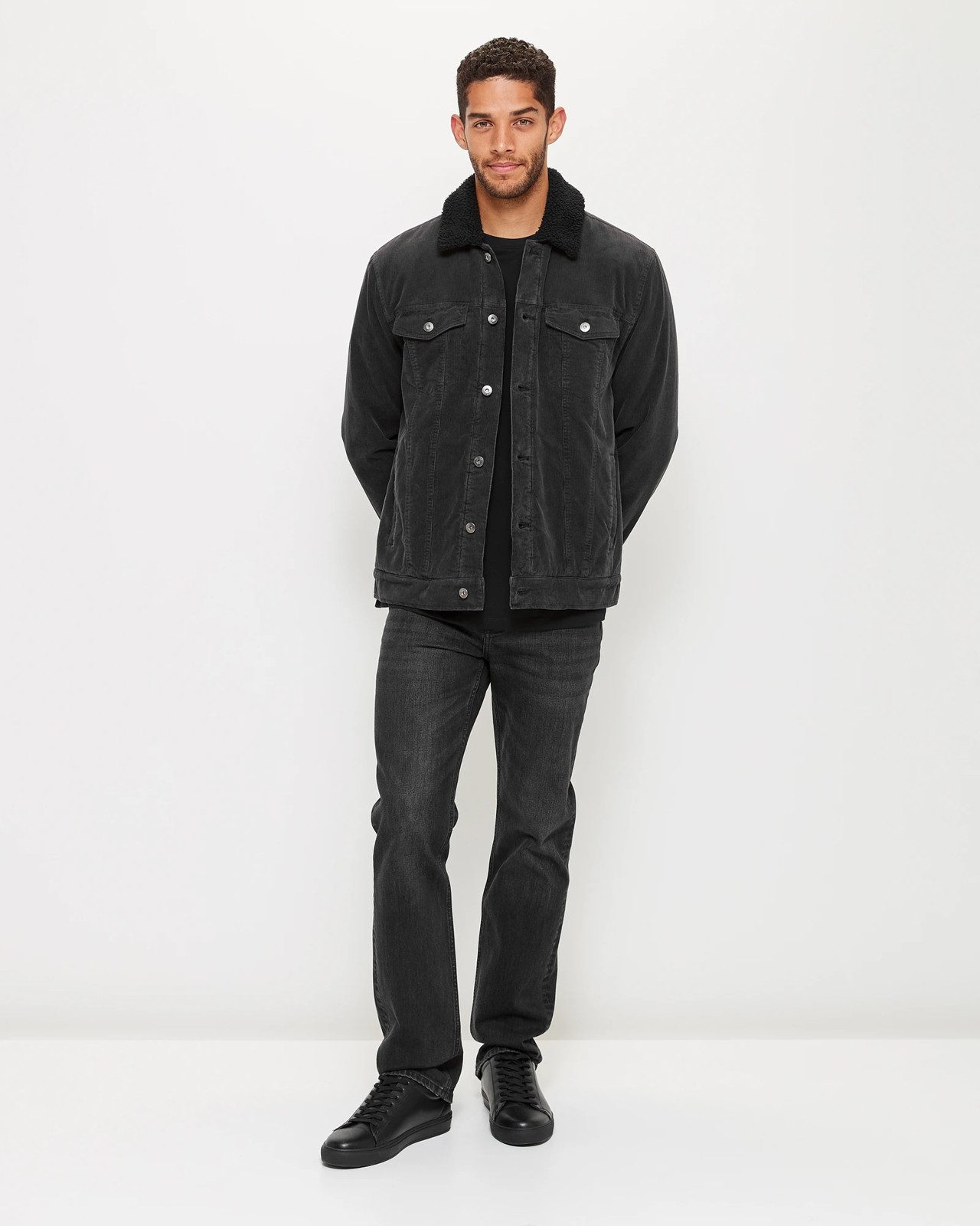 Mens denim jacket hot sale target australia