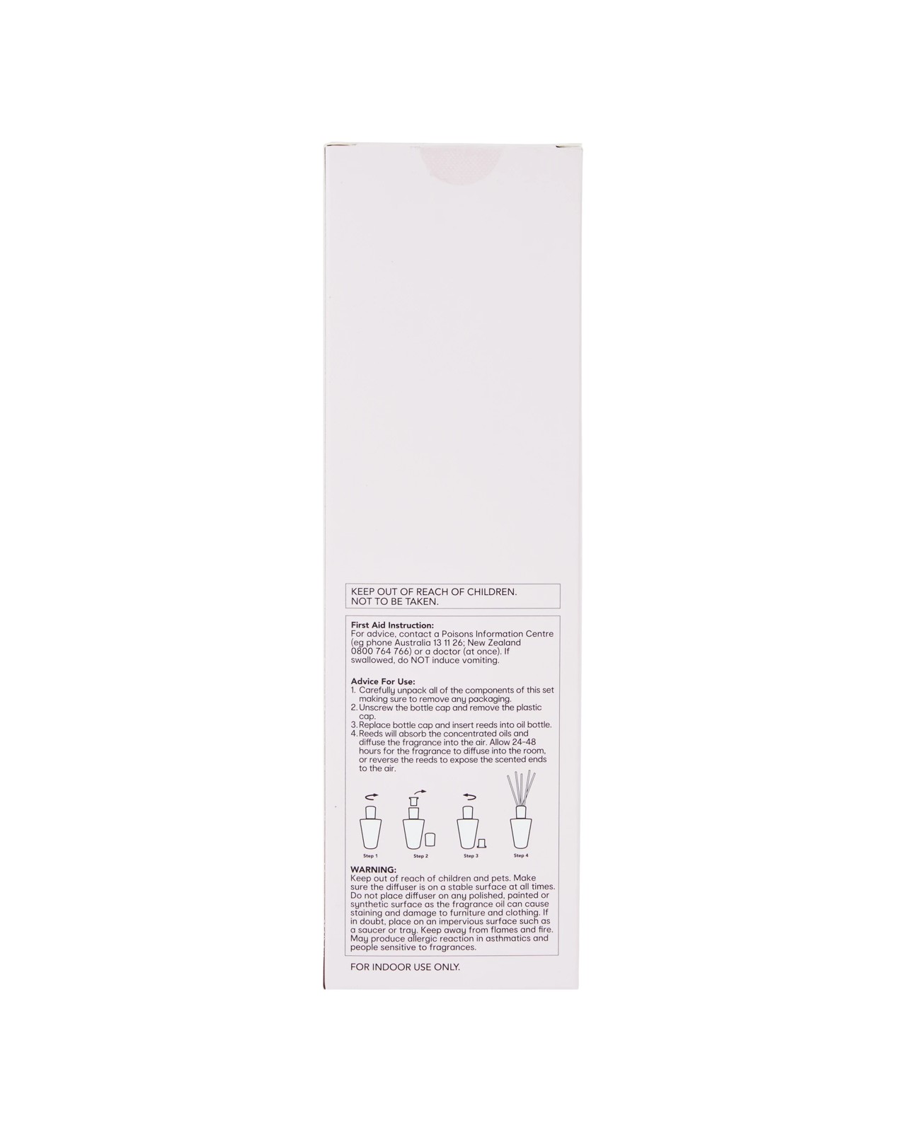 Anko XL Frosted Peony Amber Reed Diffuser 350ml 6 of 6
