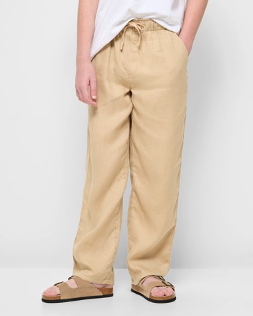 European Linen Pants