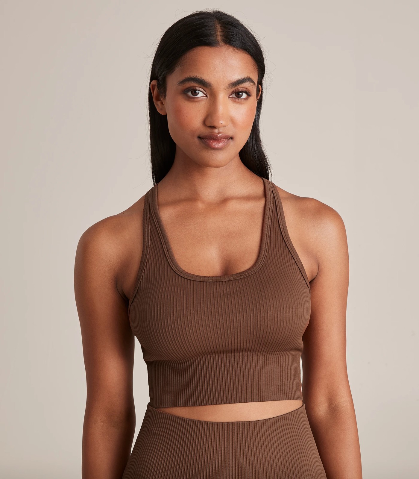 Active Womens Medium Impact Longline Crop Top - Kmart