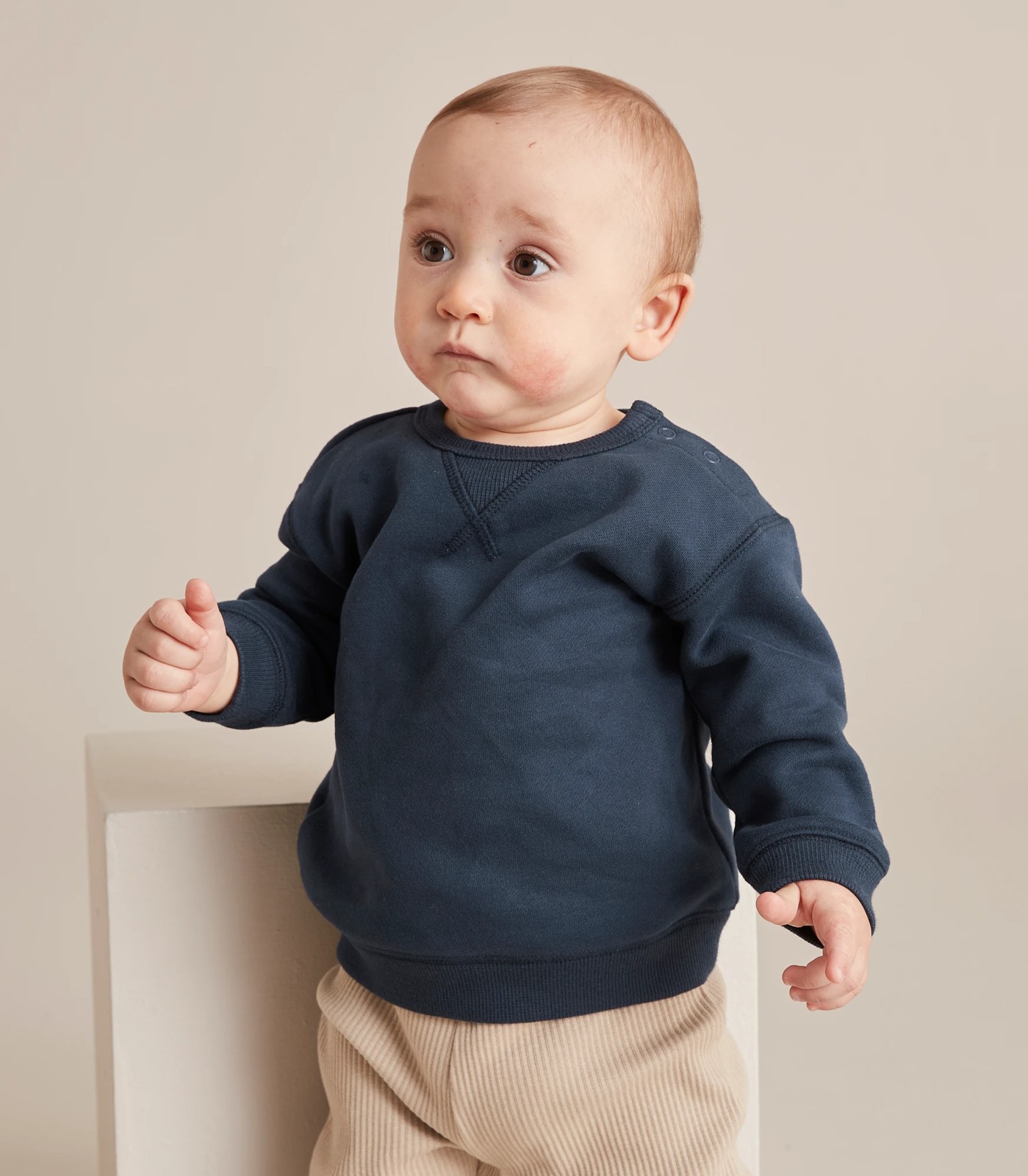 Baby navy jumper best sale