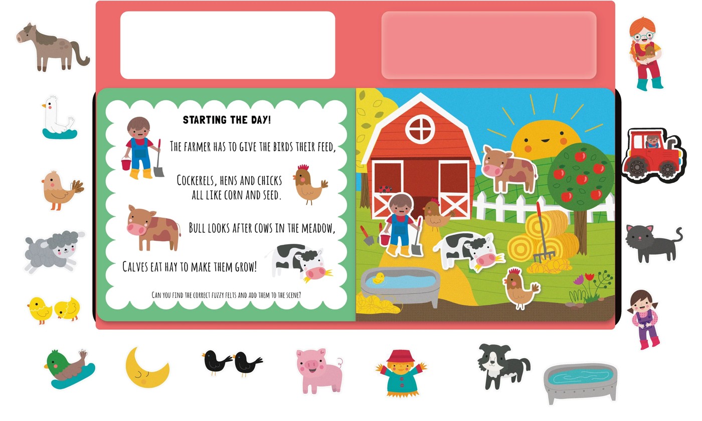 Felt Friends: Hello Farmyard! by Barbi Sido - Book 2 of 2