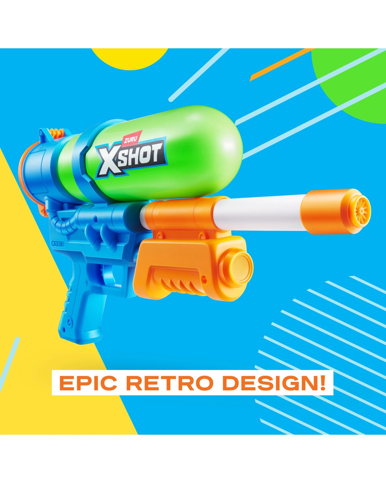 XSHOT Water Fast Fill Retro Water Blaster by ZURU 6 of 6