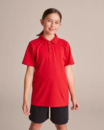 Short Sleeve School Polos