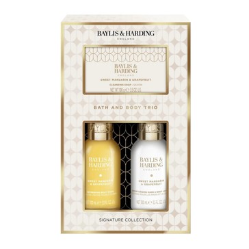 Baylis & Harding Signature Collection Bath and Body Trio - Sweet Mandarin and Grapefruit